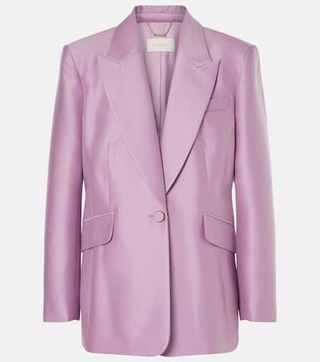 Tailored Wool and Silk Jacket