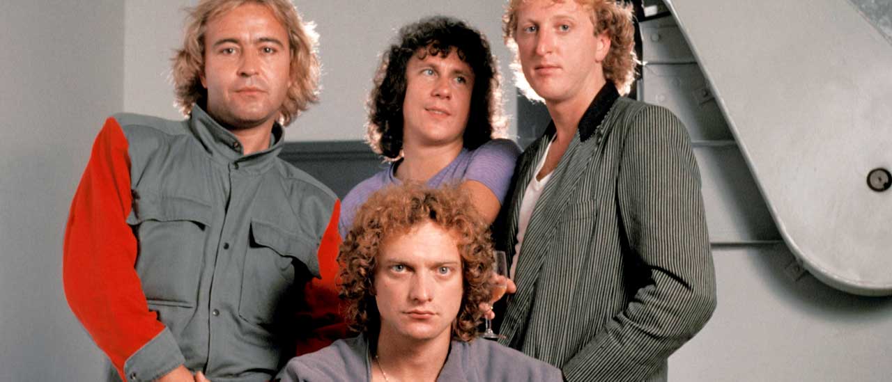 Foreigner in 1981, studio portrait