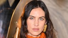 Alexa Chung attends the Saint Laurent Womenswear Spring/Summer 2026 show as part of Paris Fashion Week on September 29, 2025 in Paris, France