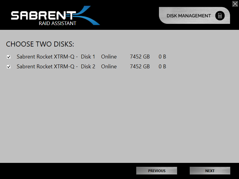 Sabrent Rocket XTRM-Q 16TB TB3 SSD