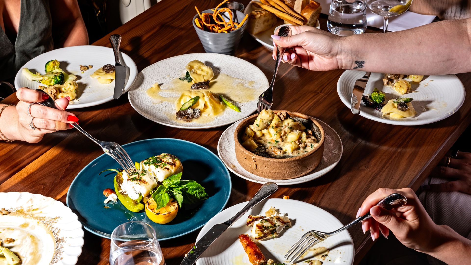 Dinner at Centrolina Restaurant photographed on June 13, 2025 in Washington, D.C. (Photo by Scott Suchman/For The Washington Post via Getty Images