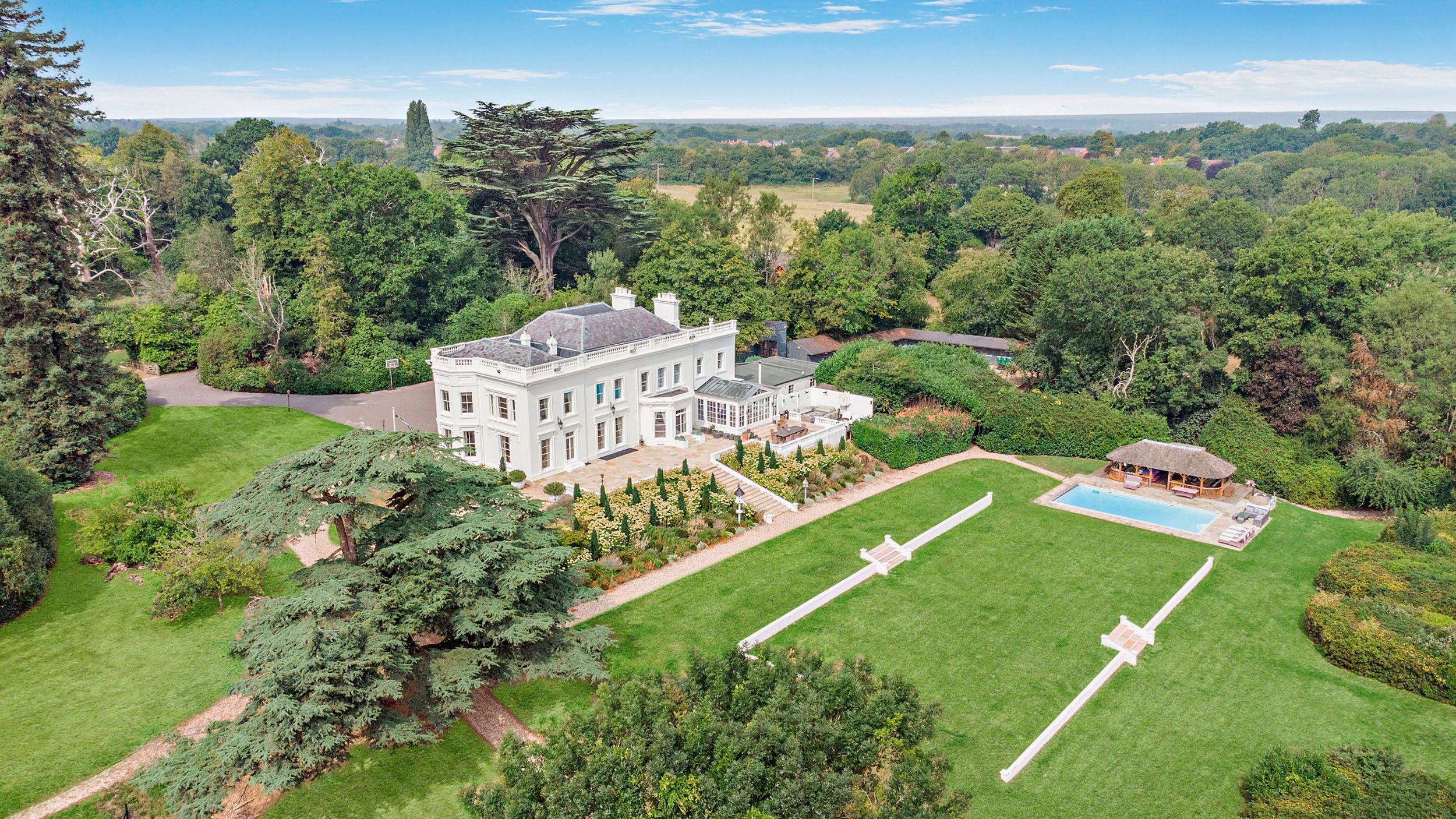 A sprawling Georgian home with a wine cellar so big you could drink a different bottle every day for eight years
