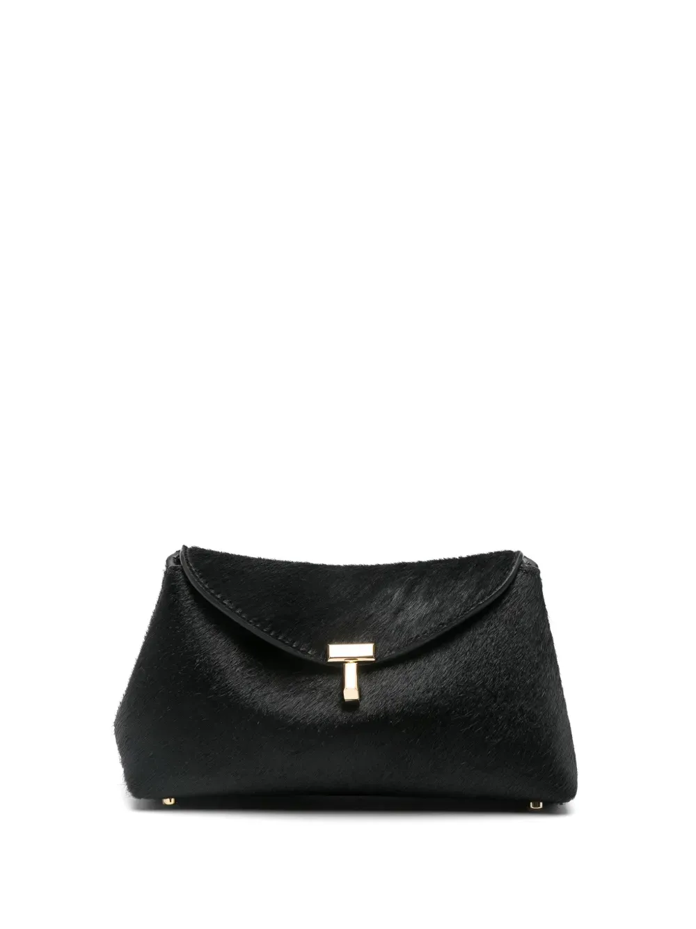 Toteme Pony Hair T-Lock Clutch | One Size