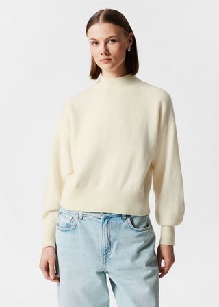 Mock-Neck Sweater