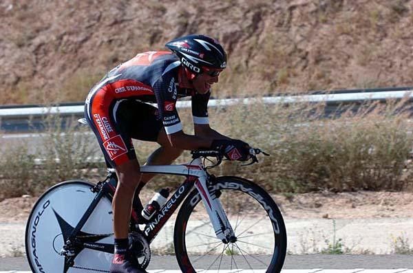 Oscar Pereiro (Caisse d'Epargne) suffered from sickness