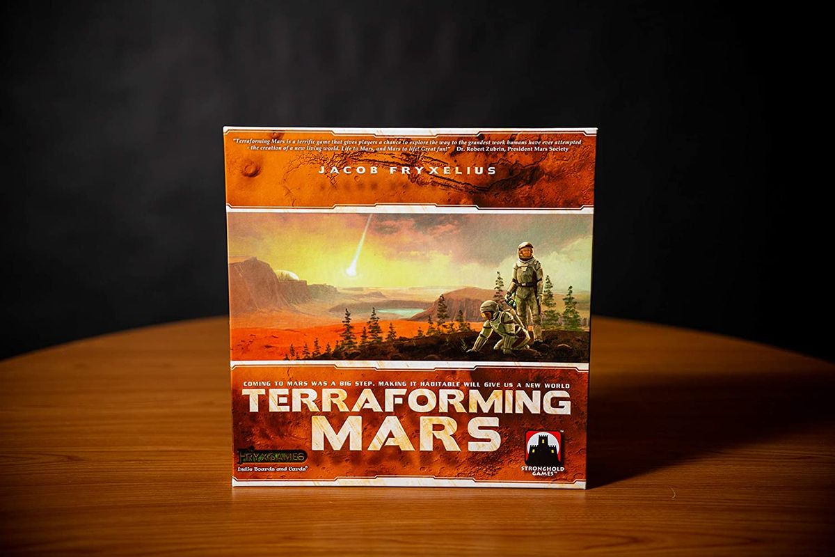 Space-themed board game Terraforming Mars and its expansion sets are ...
