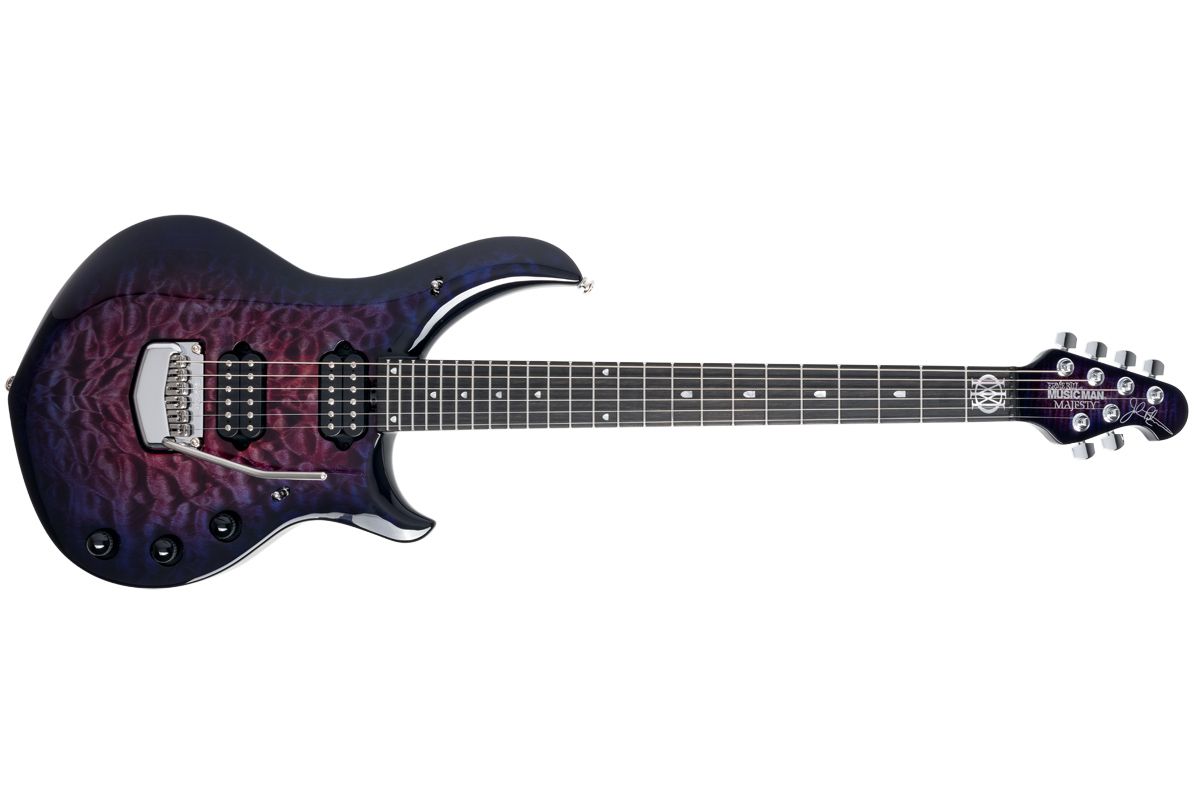 Ernie Ball Music Man "Purple Nebula" Majesty