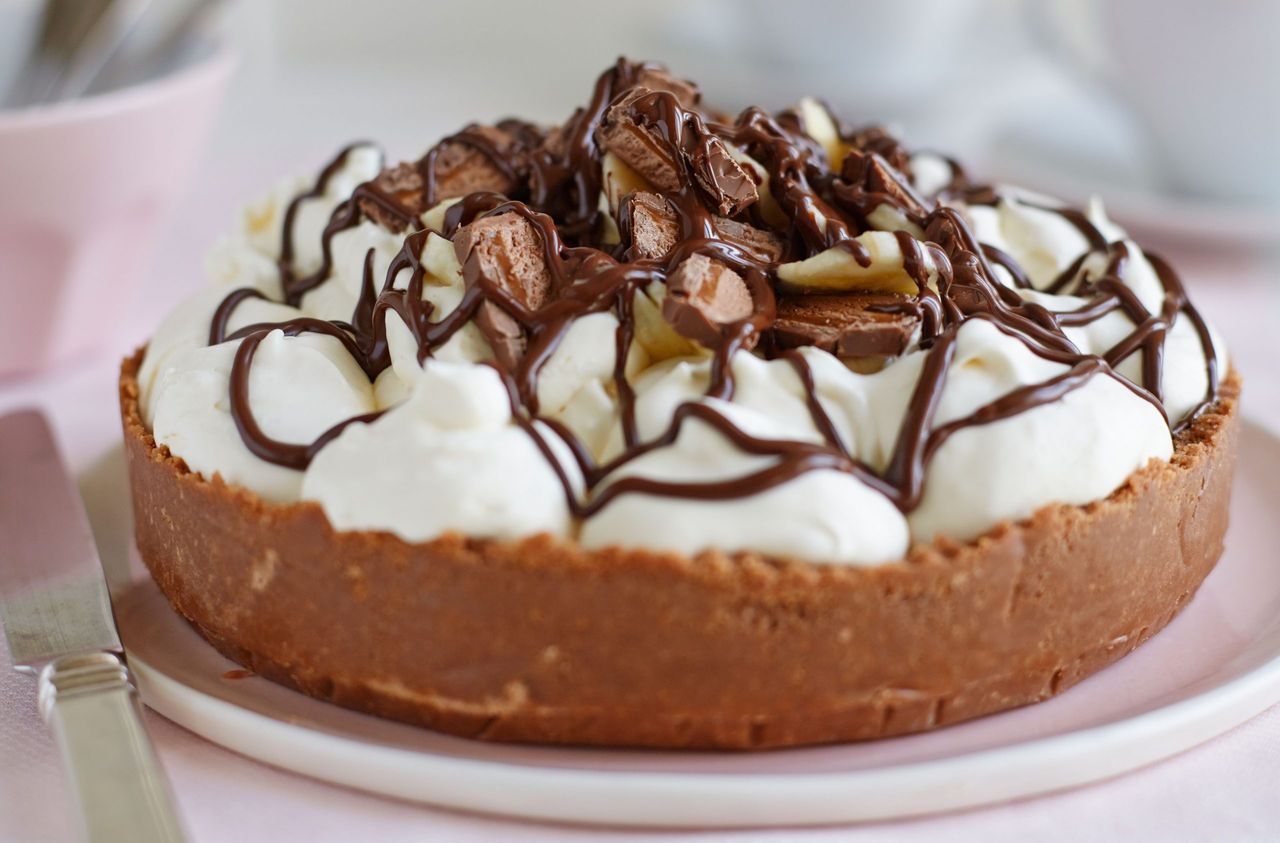 Chocolate banoffee pie