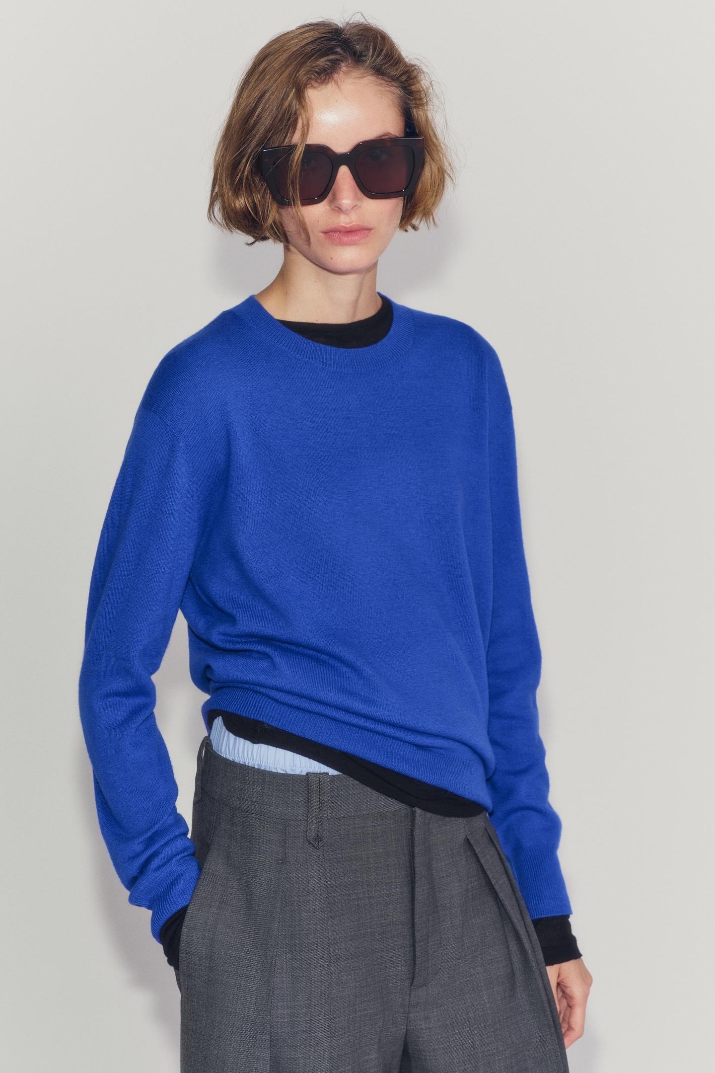 ZARA, 100% Extra-Soft Wool Jumper