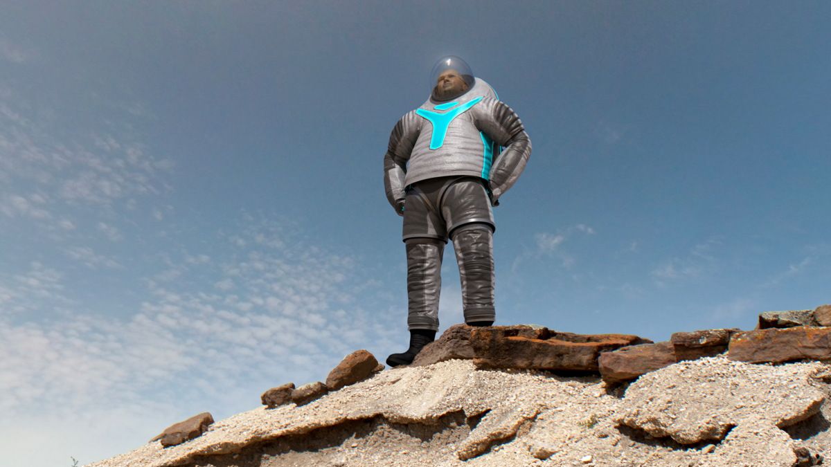 NASA's Futuristic Spacesuits Made for Mars Walkers Space