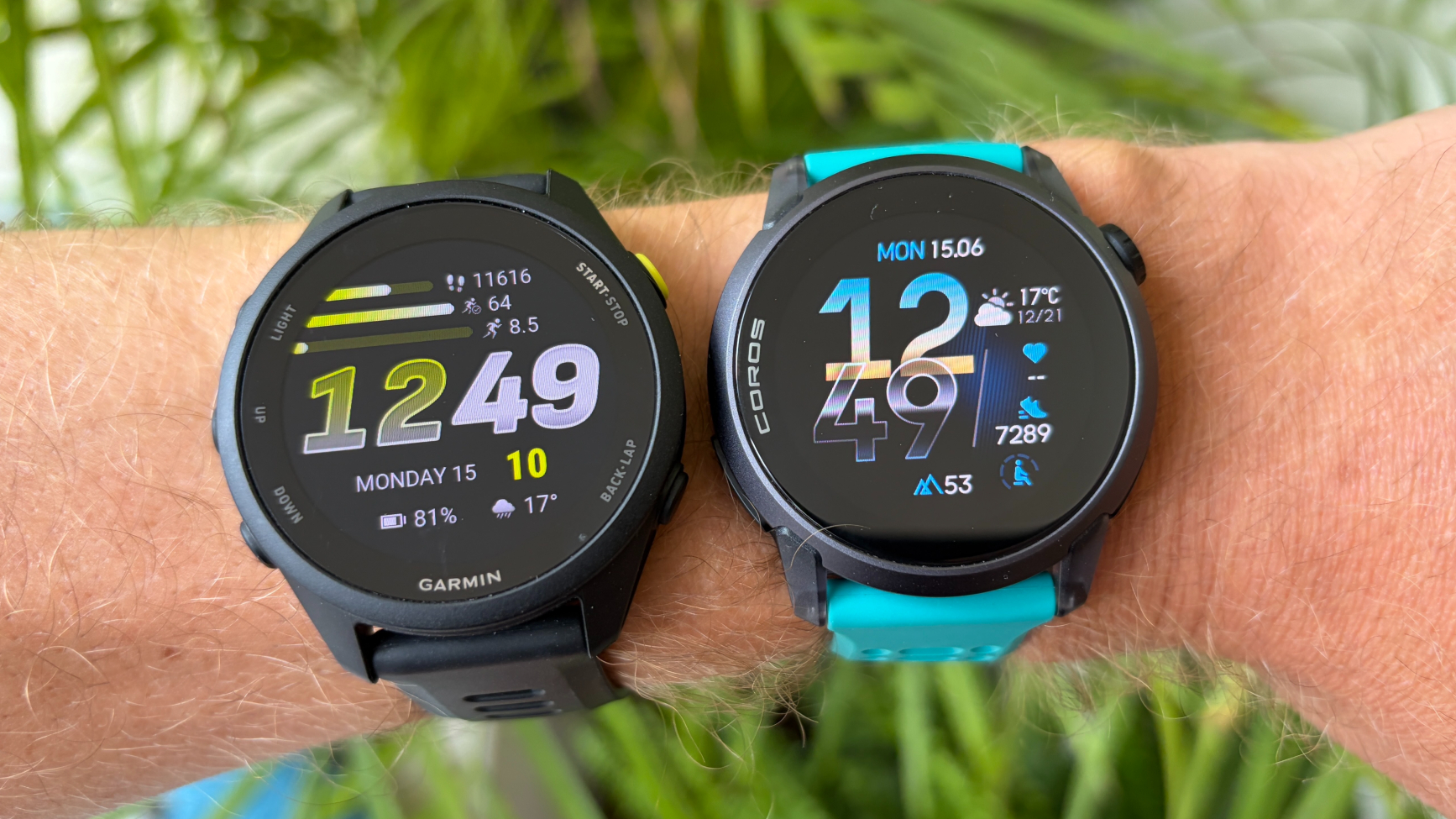 Garmin Forerunner 70 vs Coros Pace 4