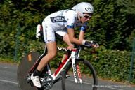 Aude Biannic finished 14th at Les Herbiers.