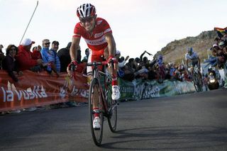 Vuelta leader Joaquim Rodriguez (Katusha) finished third on stage 16, dropping his main rival Alberto Contador just prior to the finish.