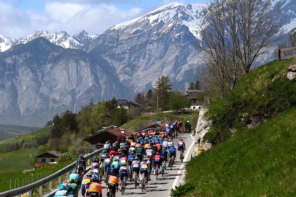 The beautiful Tour of the Alps views