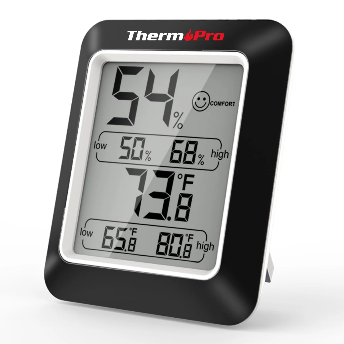 Thermopro Tp50w Digital Hygrometer Indoor Thermometer Room Thermometer and Humidity Gauge With Temperature Humidity Monitor