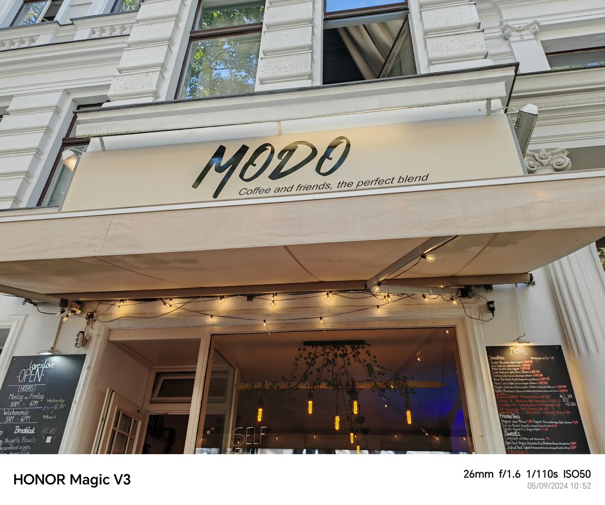 A photo captured on the Honor Magic V3