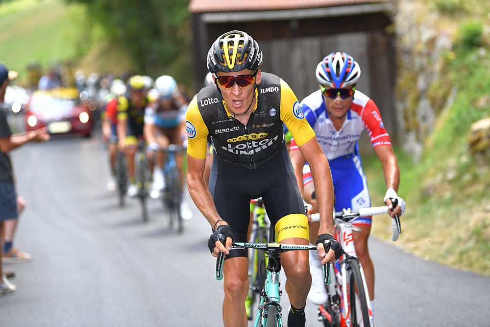 Robert Gesink of The Netherlands and Team LottoNL - Jumbo