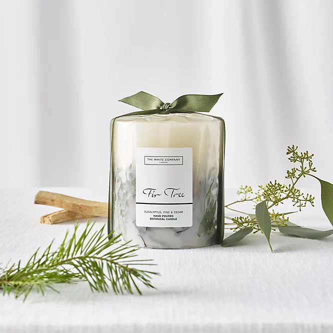 The White Company Fir Tree Botanical Candle
