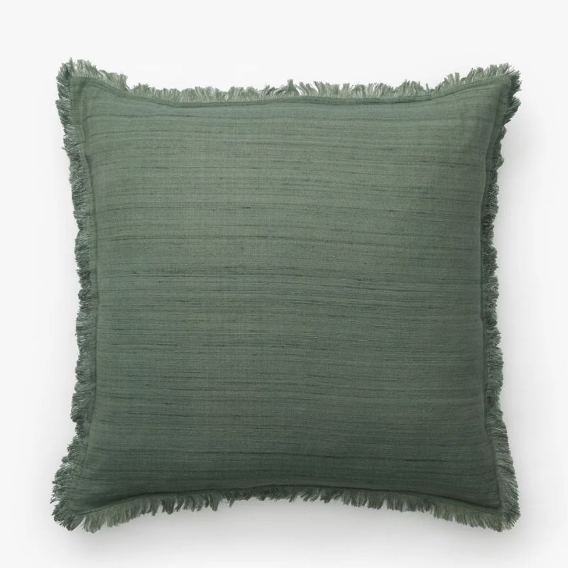 teal cushion cover