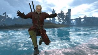 Best Witcher 3 mods - Enable Jumping in Shallow Water