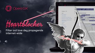 HeartBlocker - Opera GX's anti-Valentine's Day browser extension