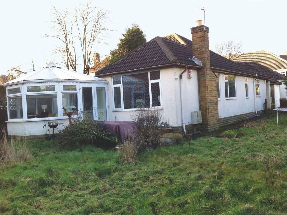 dated bungalow before extension and renomodel
