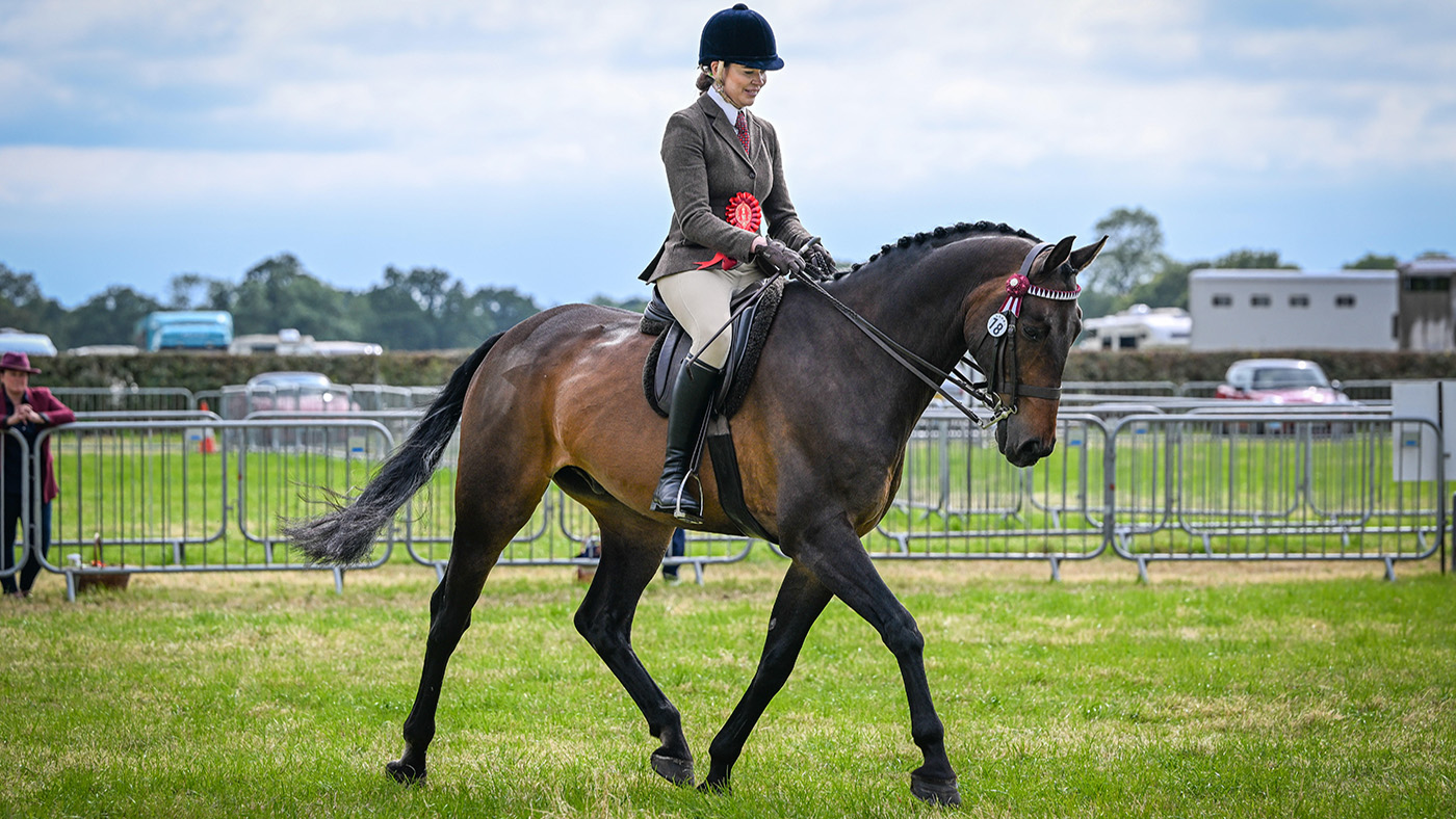 Belion and Rebecca Anders at Royal Cheshire show.