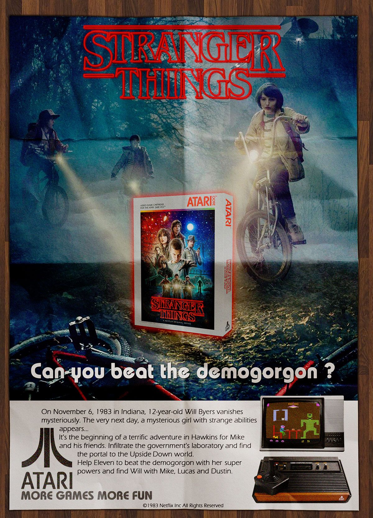 In an alternate universe, millions of unsold Stranger Things cartridges are buried in a New Mexico landfill