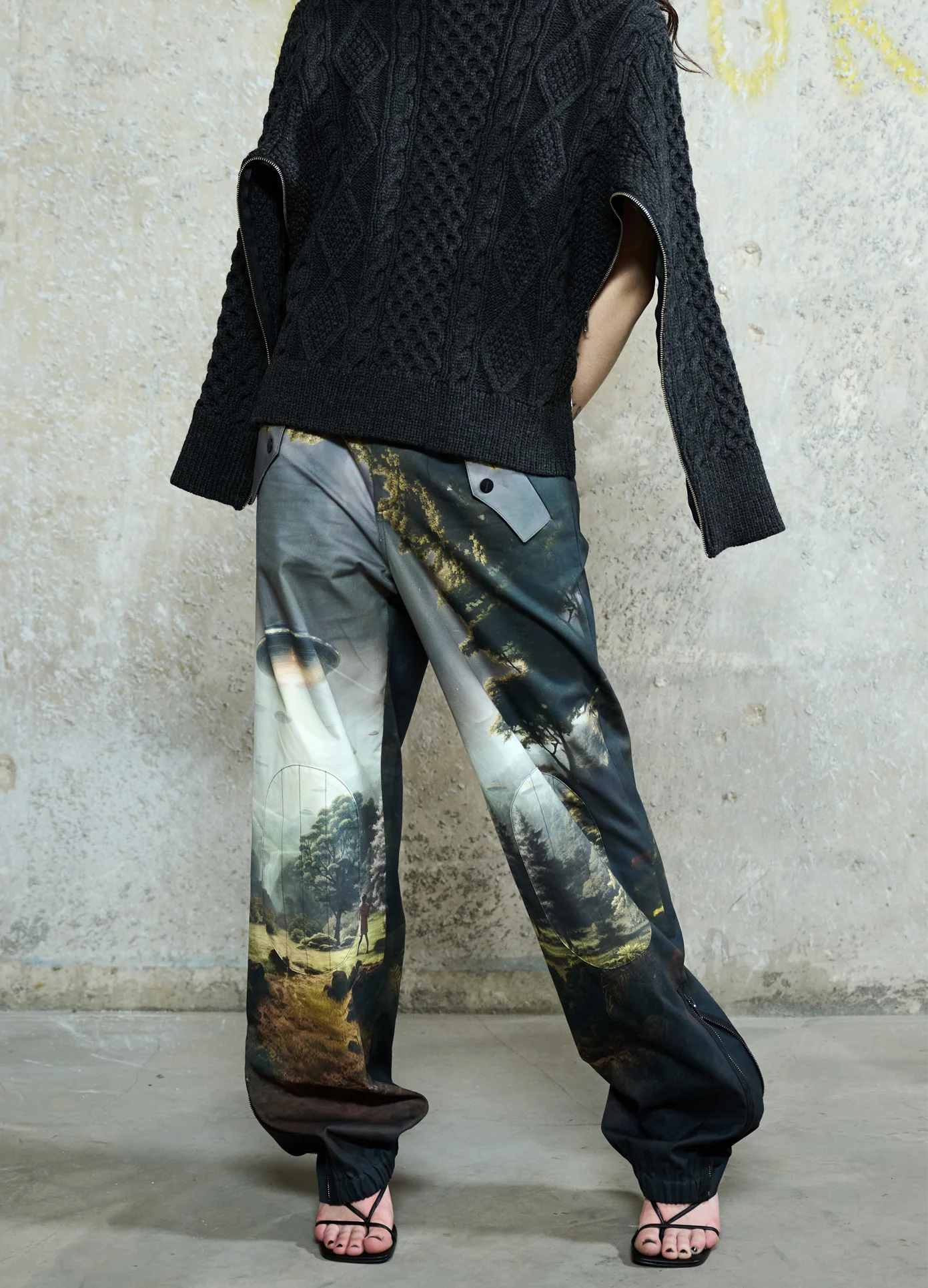 Monse, Alien Printed Pants