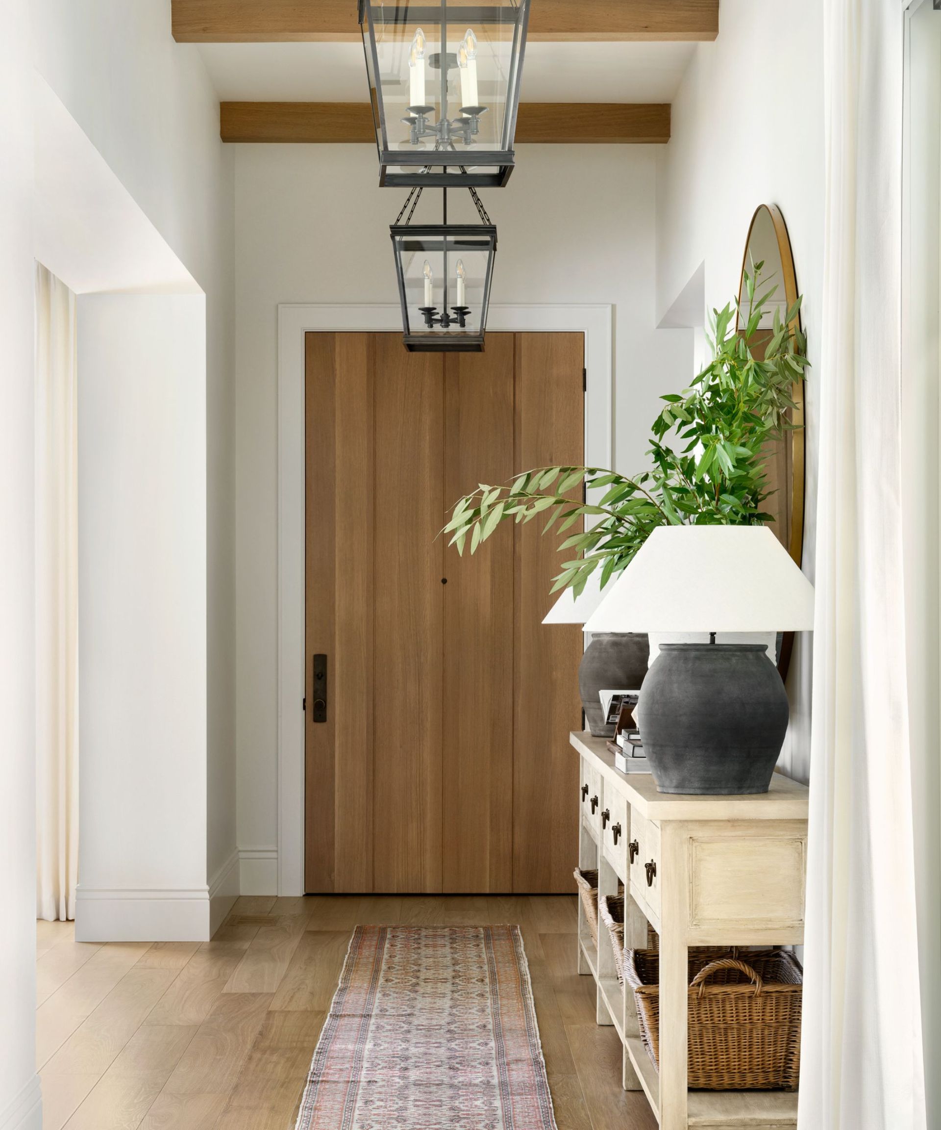 Entryway designed by Shea McGee