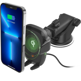 iOttie Auto Sense Qi Wireless Car Charger on a white background.