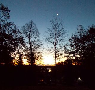 Sunrise Over Pell Lake, WI