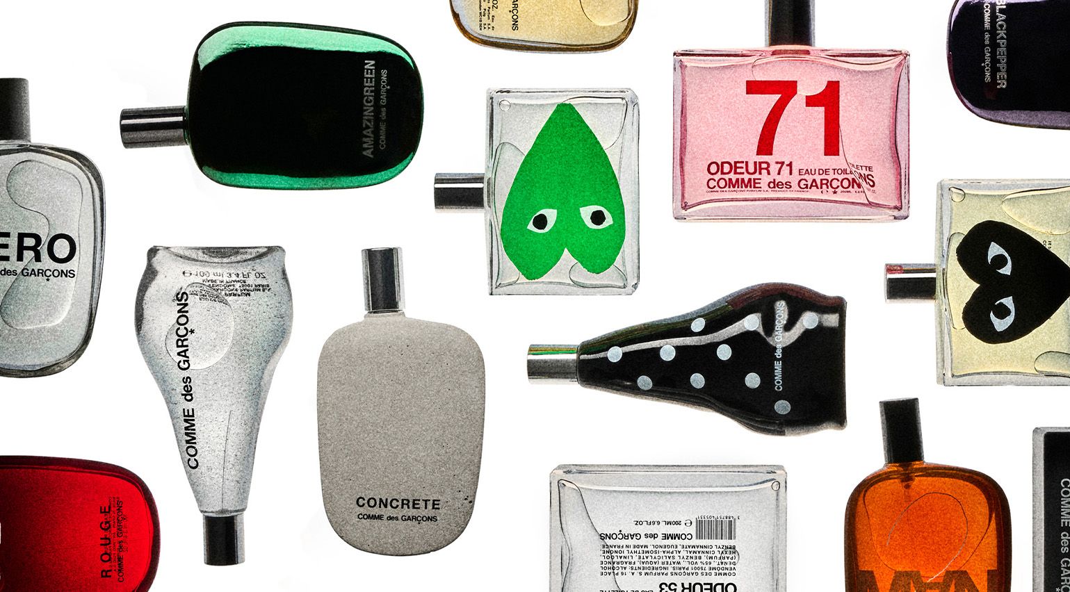 Comme des Garçons perfumes are not 