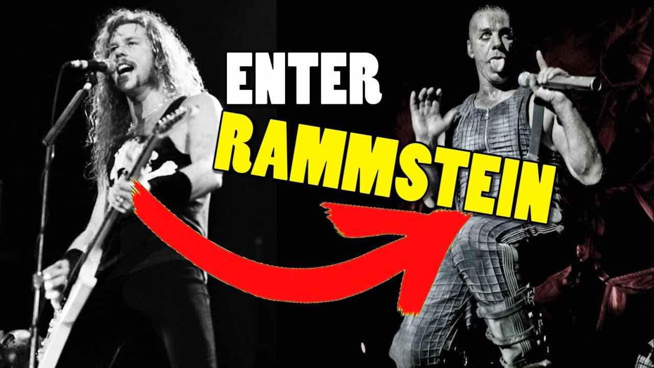 Metallica in the style of Rammstein