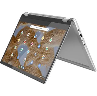 Lenovo IdeaPad Flex 3 Chromebook valkoisella taustalla