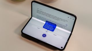 Translate app on Pixel 9 Pro Fold