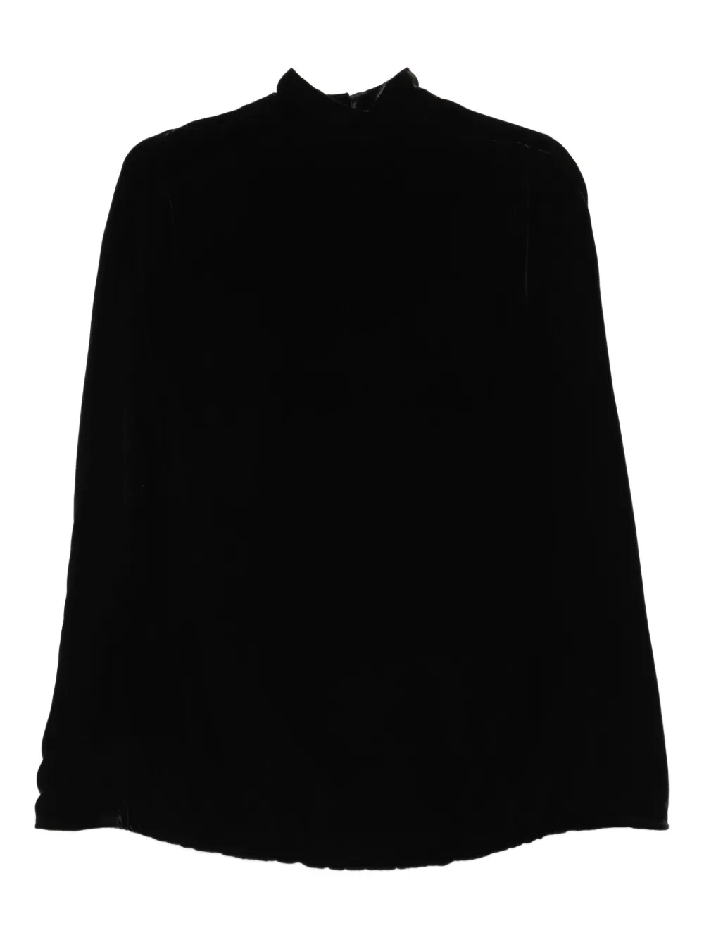 Raquel Diniz Palmas Velvet High-Neck Cape | 42