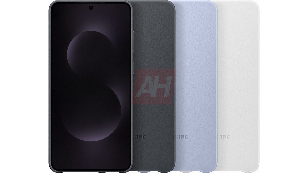 Leaked images of the Samsung Galaxy S25 Edge's Kindsuit case via Android Headlines