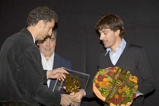 Fabian Cancellara collects his trophies