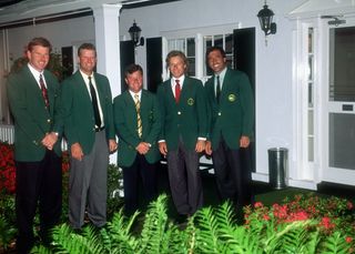 Past European winners of the Masters