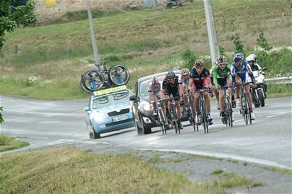 The break of the day at Boucles de la Mayenne.