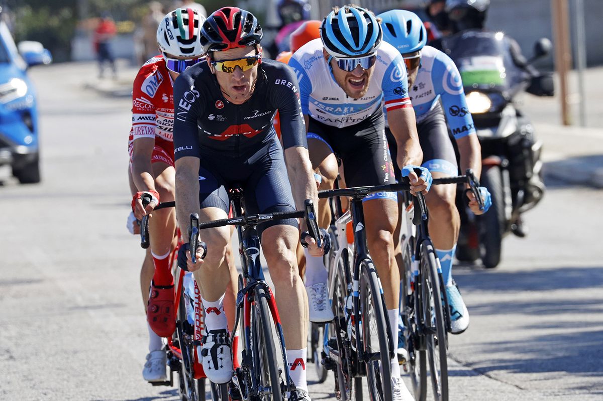 Giro d'Italia 2020 - 103th Edition - 8th stage Giovinazzo - Vieste 200&Acirc;&nbsp;km - 10/10/2020 - Salvatore Puccio (ITA - Team Ineos) - photo Luca Bettini/BettiniPhoto&Acirc;&copy;2020
