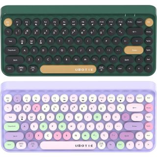 UBOTIE Portable Colorful Bluetooth Keyboard