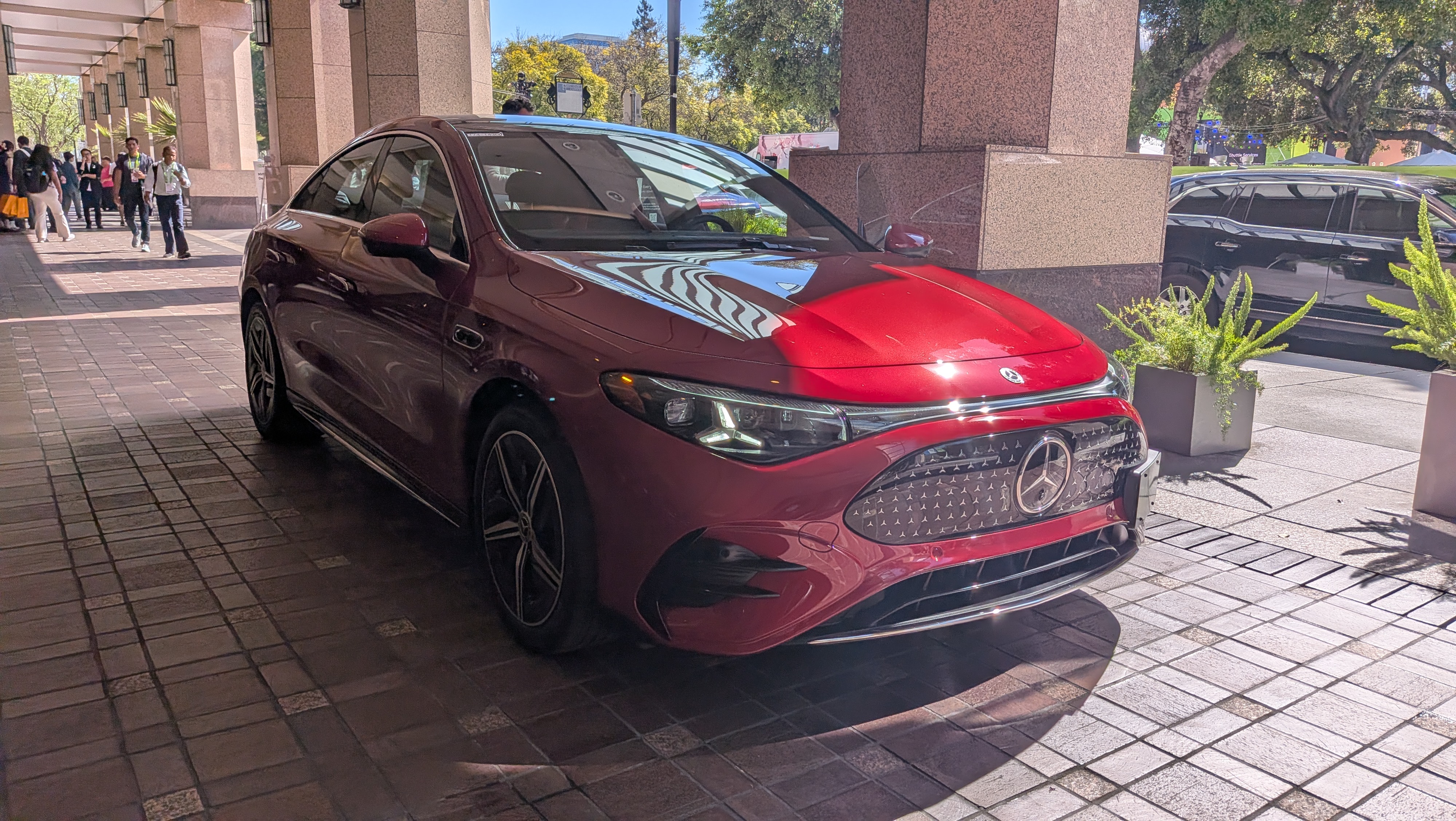 Mercedes CLA self driving car Nvidia GTC 2026