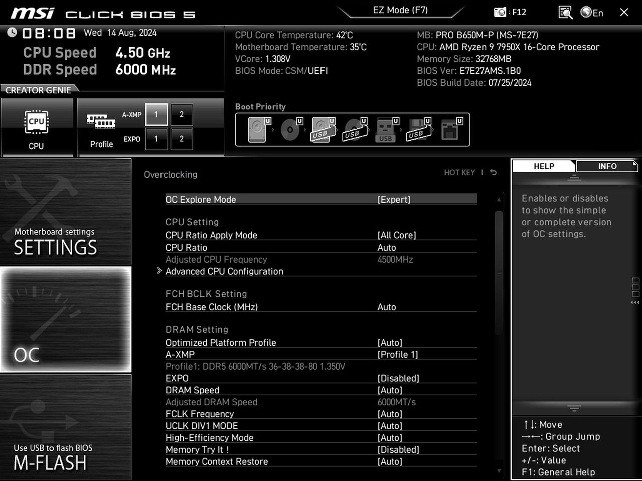MSI Pro B650M-P