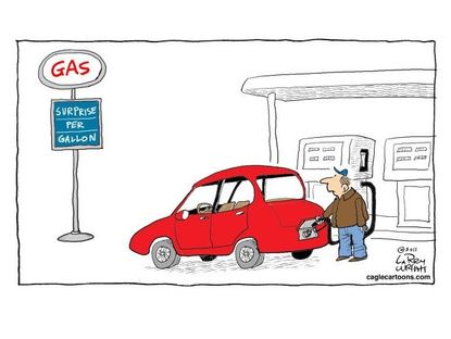 Gambling with gas prices