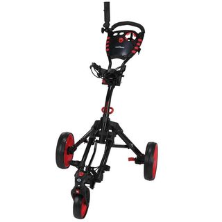 Caddymatic 360 Swivelease Three-Wheel Push Cart