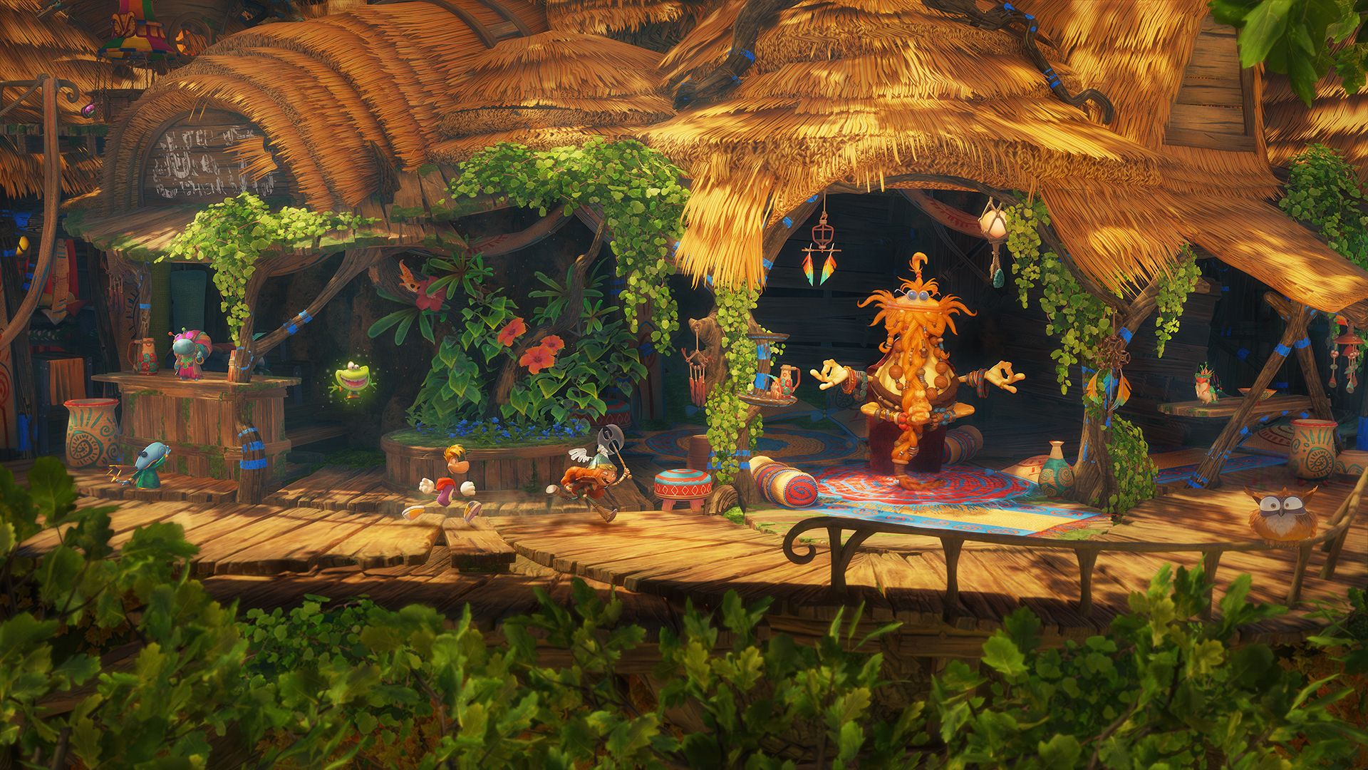 A Rayman Legends Retold screenshot.