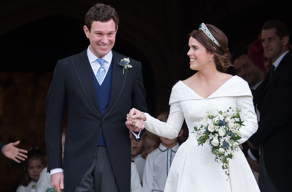 princess eugenie first wedding anniversary tribute video