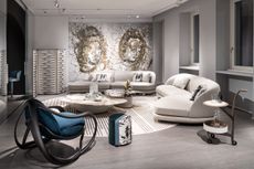 Giorgetti Spiga – The Place furniture showroom interiors, Milan